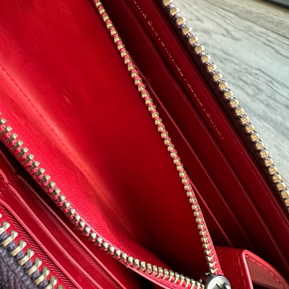 Coach Oxblood Rivets Wallet 1941 Merlot - Picture 13 of 14